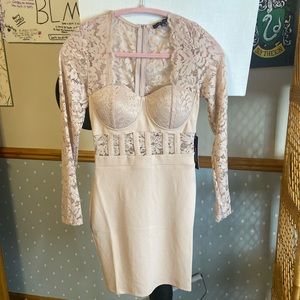 lace top, pastel pink, corset dress